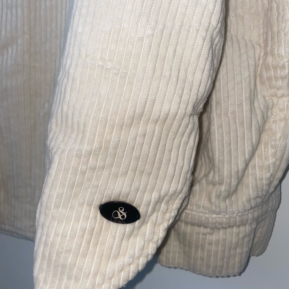 Men's Organic Cotton Scotch & Soda Corduroy White/Cream Jacket Size XS - Picture 7 of 10